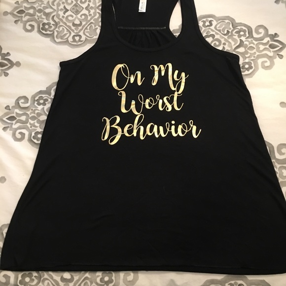 Ladies tank Loose Fitting Tank Tops - Picture 3 of 5